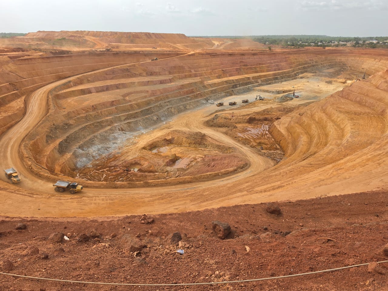 Extraction minerai