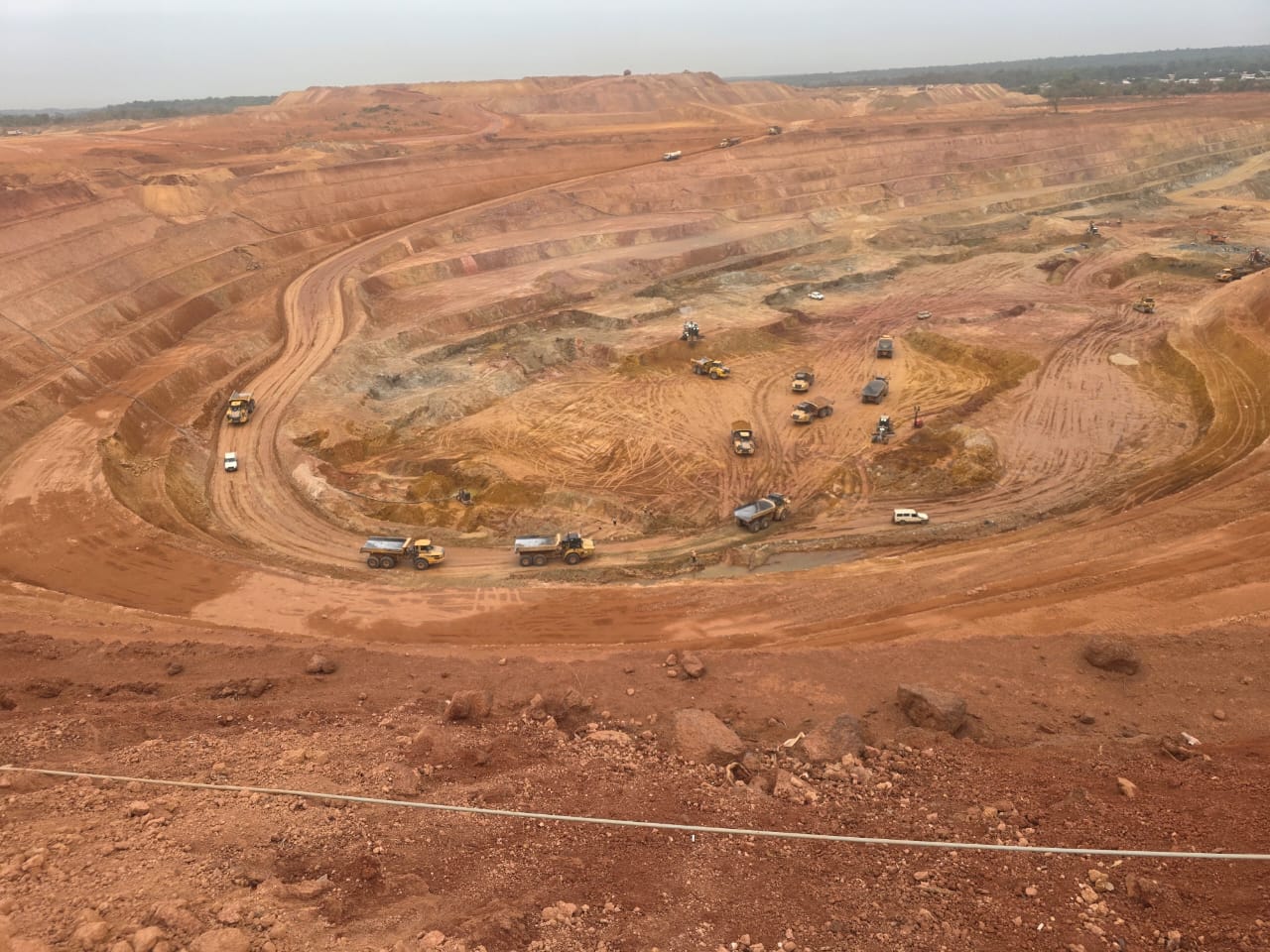 Carriere minerai
