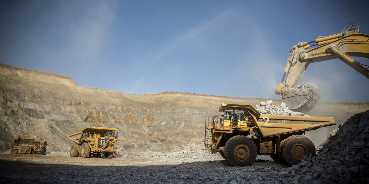 Travaux extraction